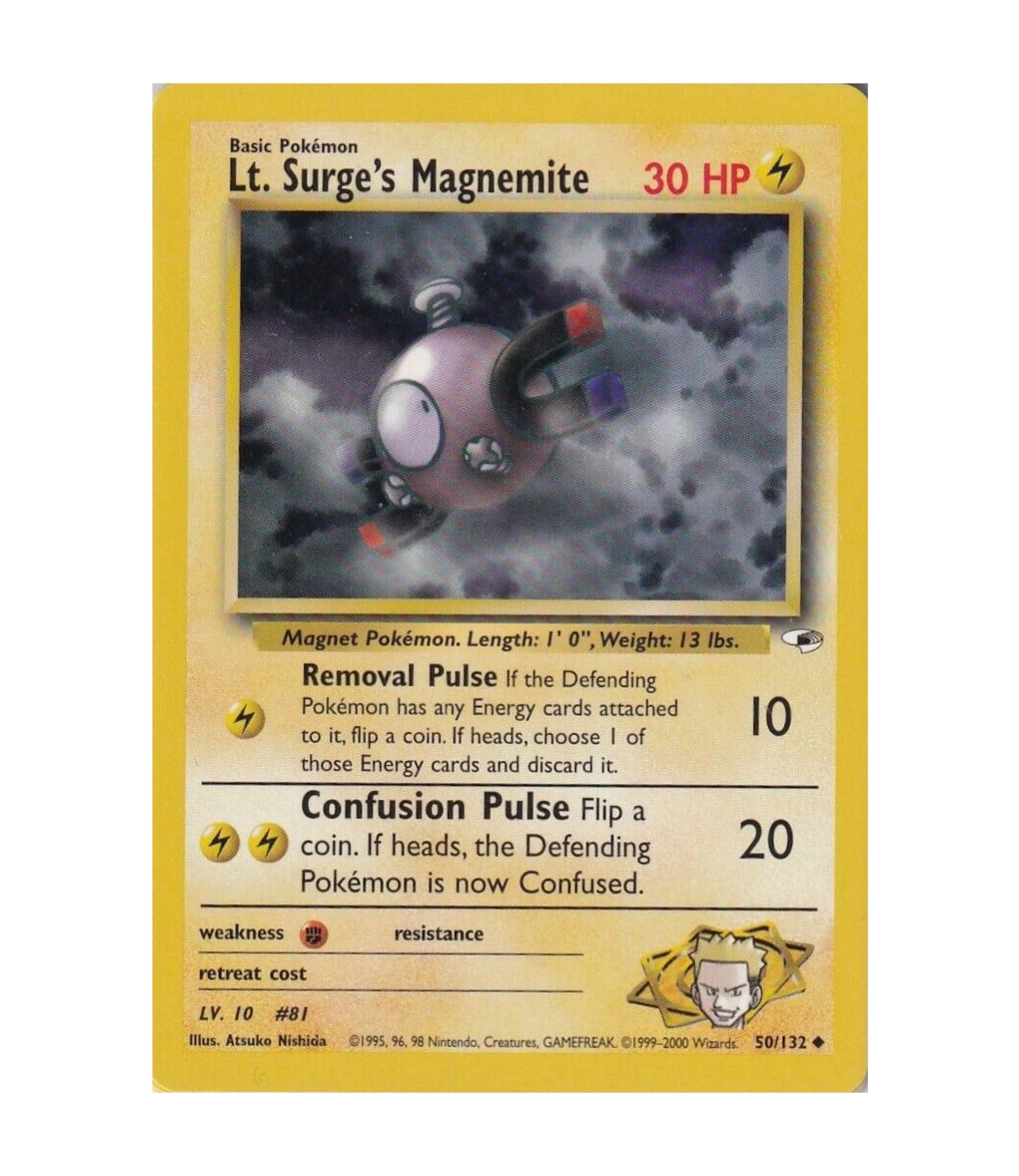 Lt. Surge's Magnemite (GH 50) C-ENG-1
