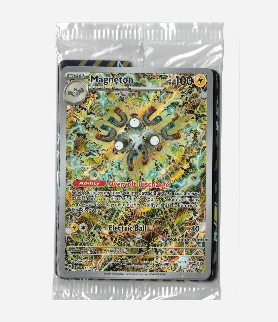 Magneton Pokemon Center (SVP 159) C-ENG-4