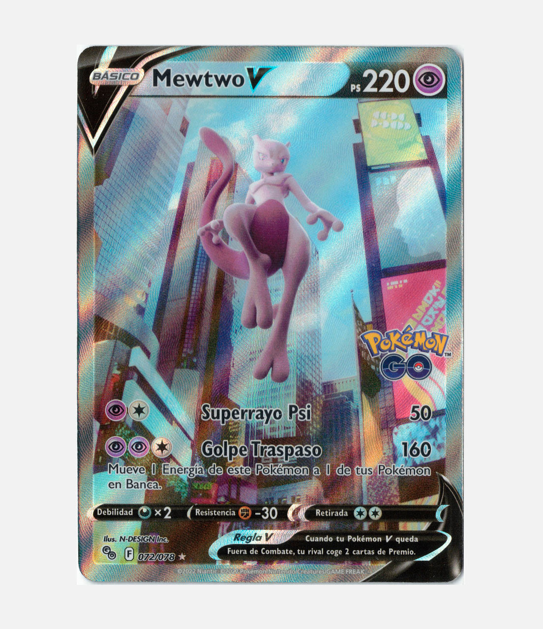Mewtwo V (PGO 072) C-ESP-3