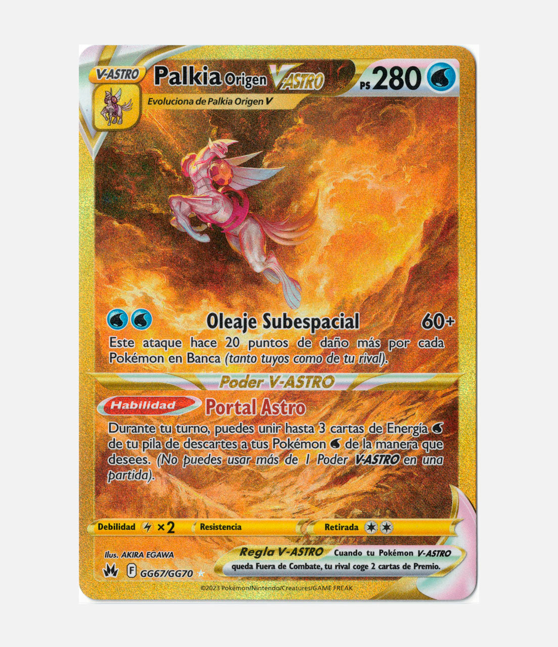 Origin Forme Palkia VSTAR (CRZ GG67) C-ESP-3