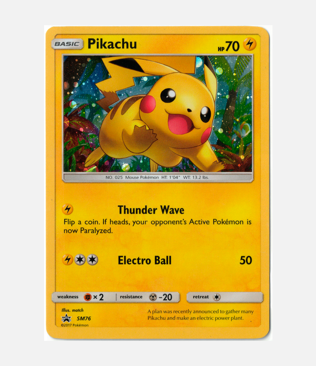 Pikachu Black Star Promos (SM 076) C-ENG-1