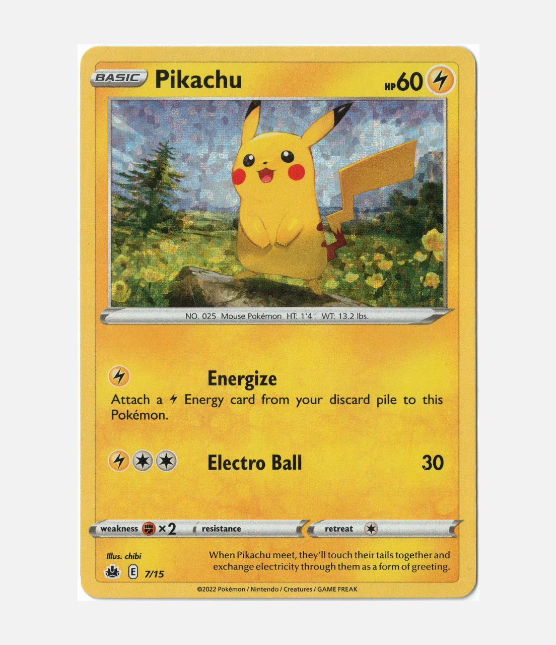 Pikachu McDonald's (MCD22 007) C-ENG-1