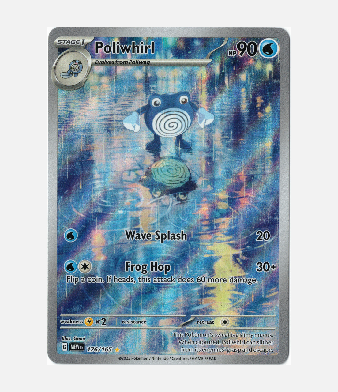 Poliwhirl (MEW 176) C-ENG-2
