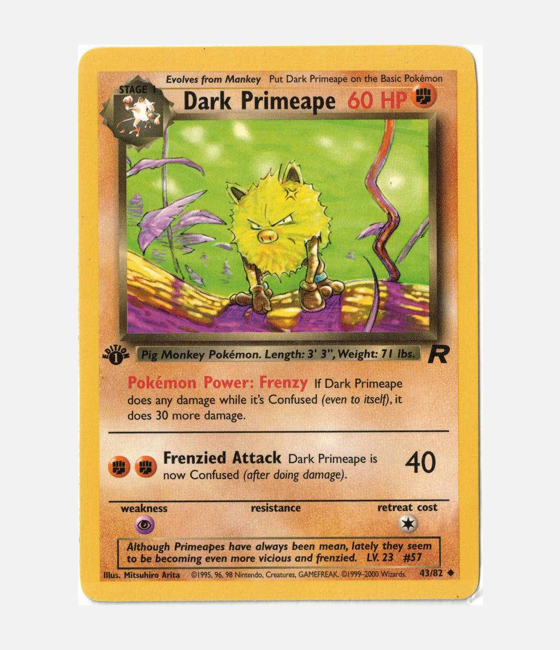 Dark Primeape (TR 043) C-ENG-1