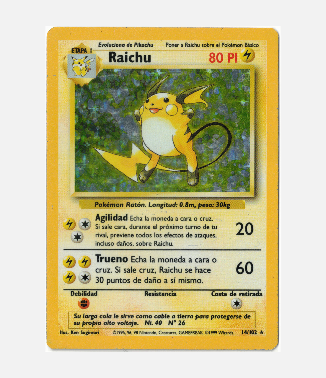 Raichu (BS 014) C-ESP-2