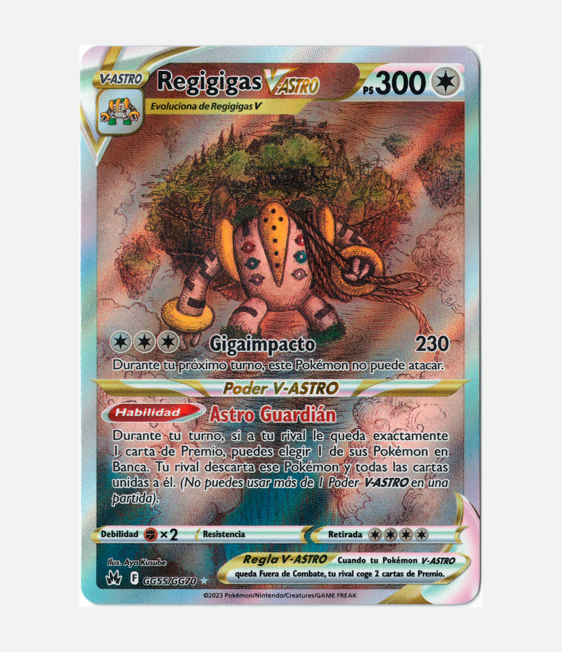 Regigigas VSTAR (CRZ GG55) C-ESP-2