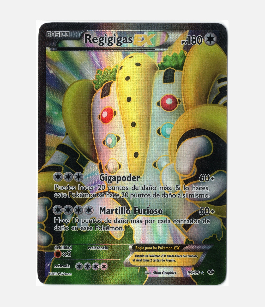 Regigigas EX (NXD 099) C-ESP-2