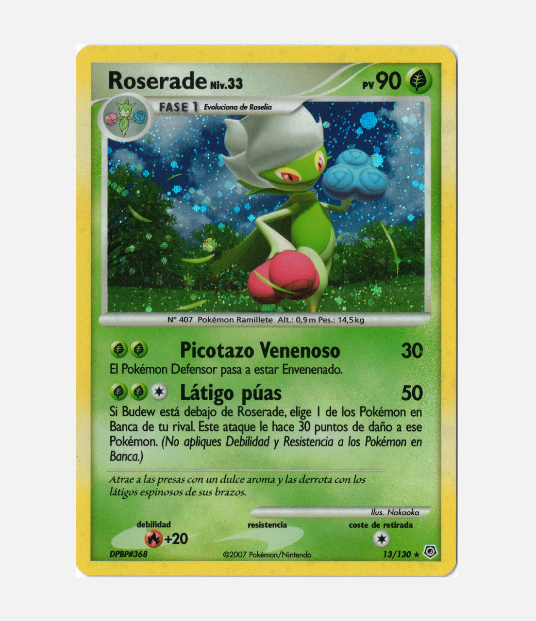 Roserade Lv.33 (DP 013) C-ESP-2