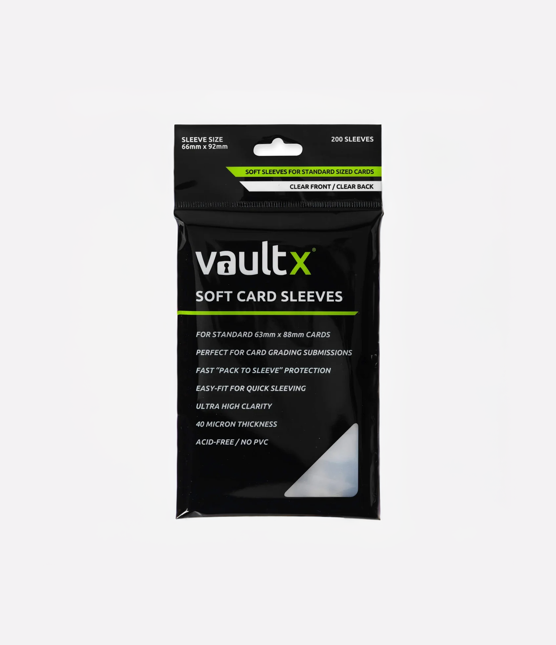 VaultX Soft Card Sleeves