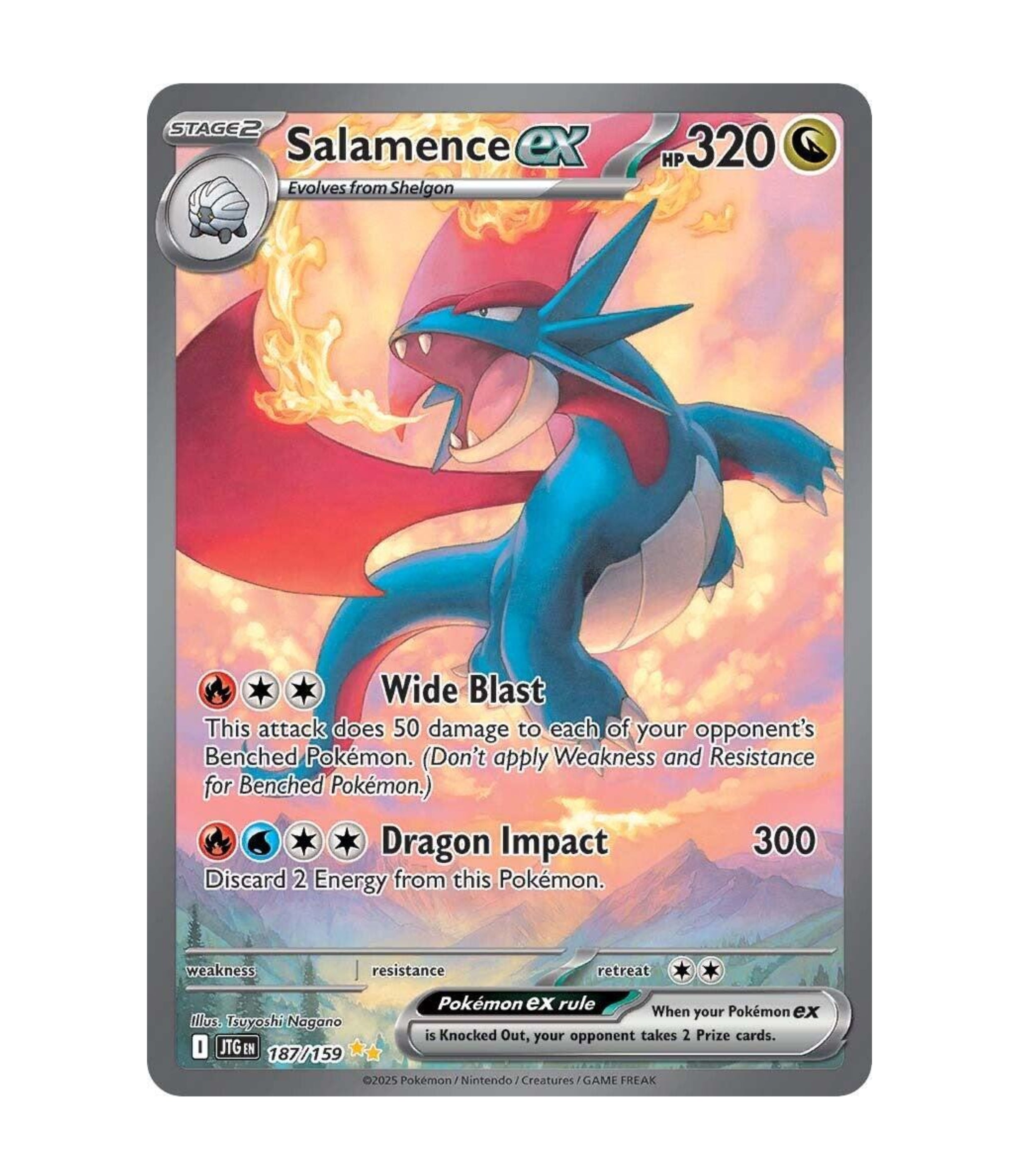 Salamence ex (JTG 187) C-ENG-3