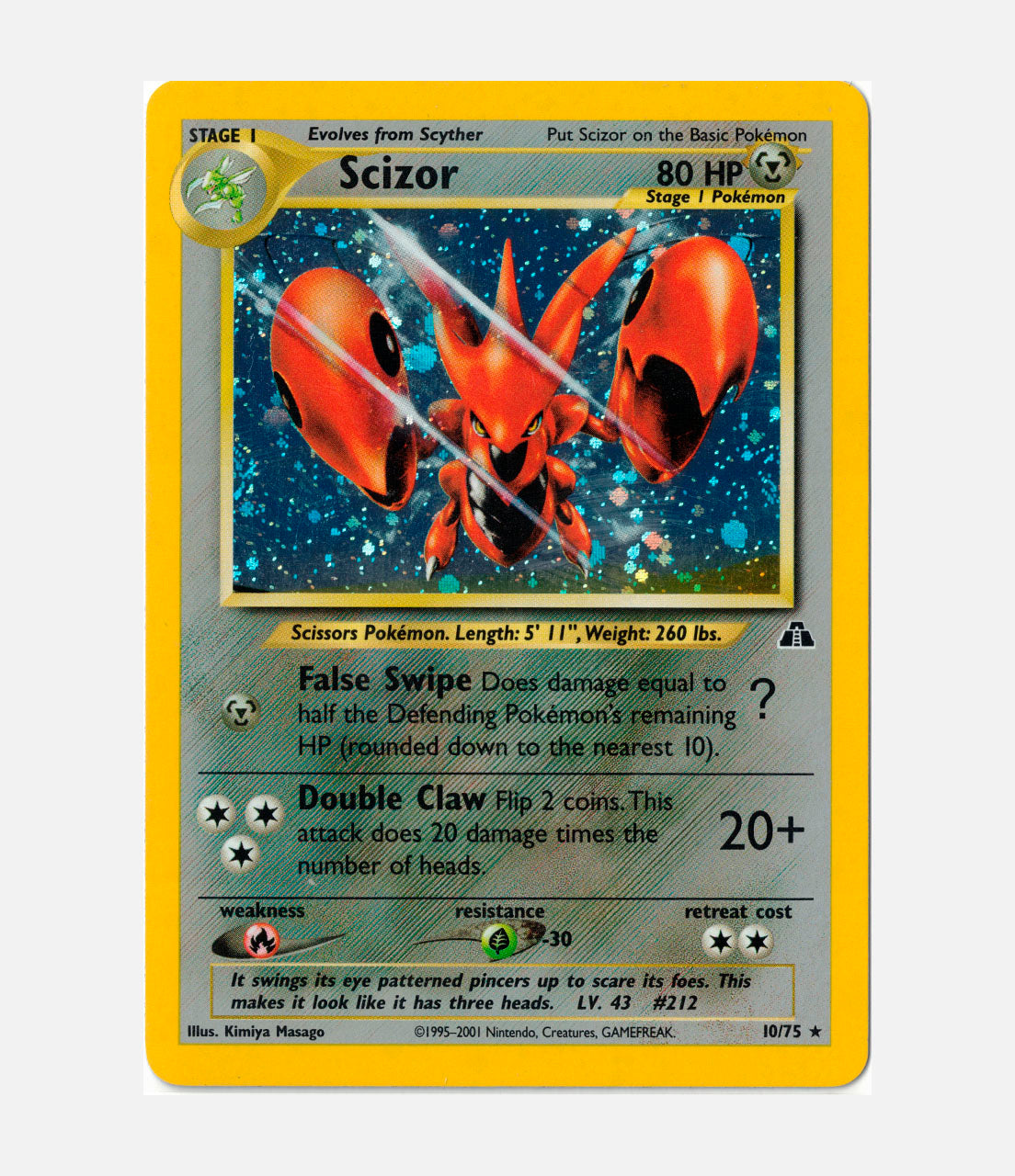Scizor (NDI 010) C-ENG-2