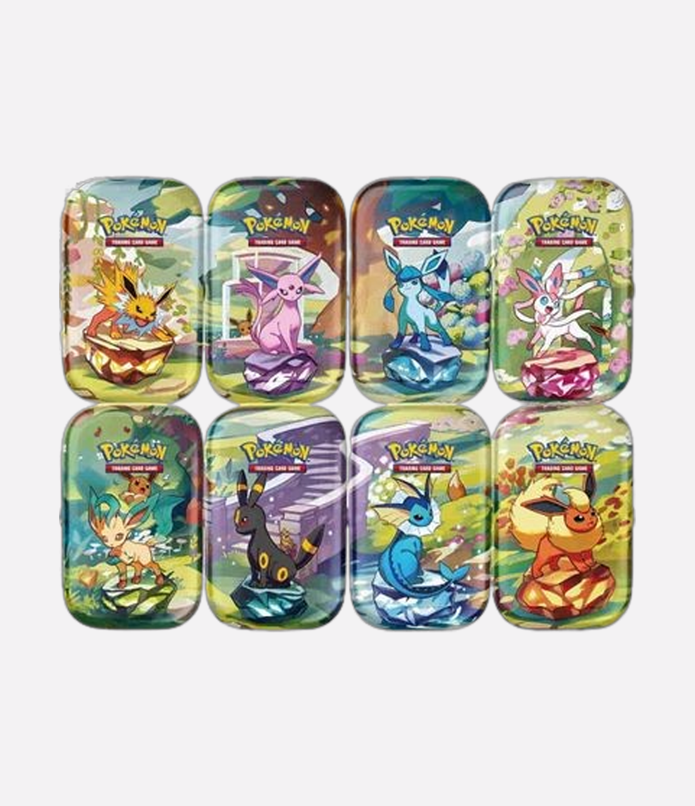 Evoluciones Prismaticas Mini tin ENG