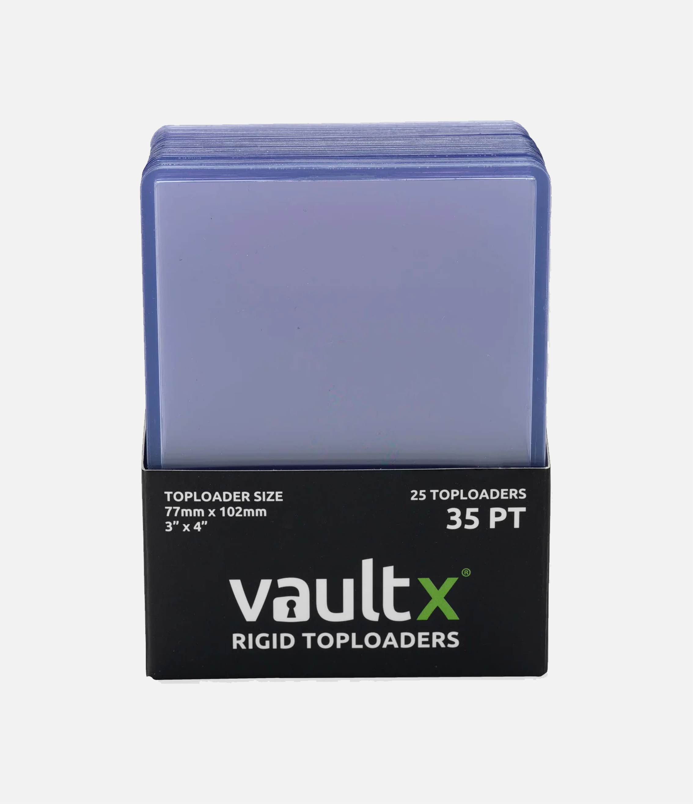 VaultX Seamless Rigid Toploaders 35pt