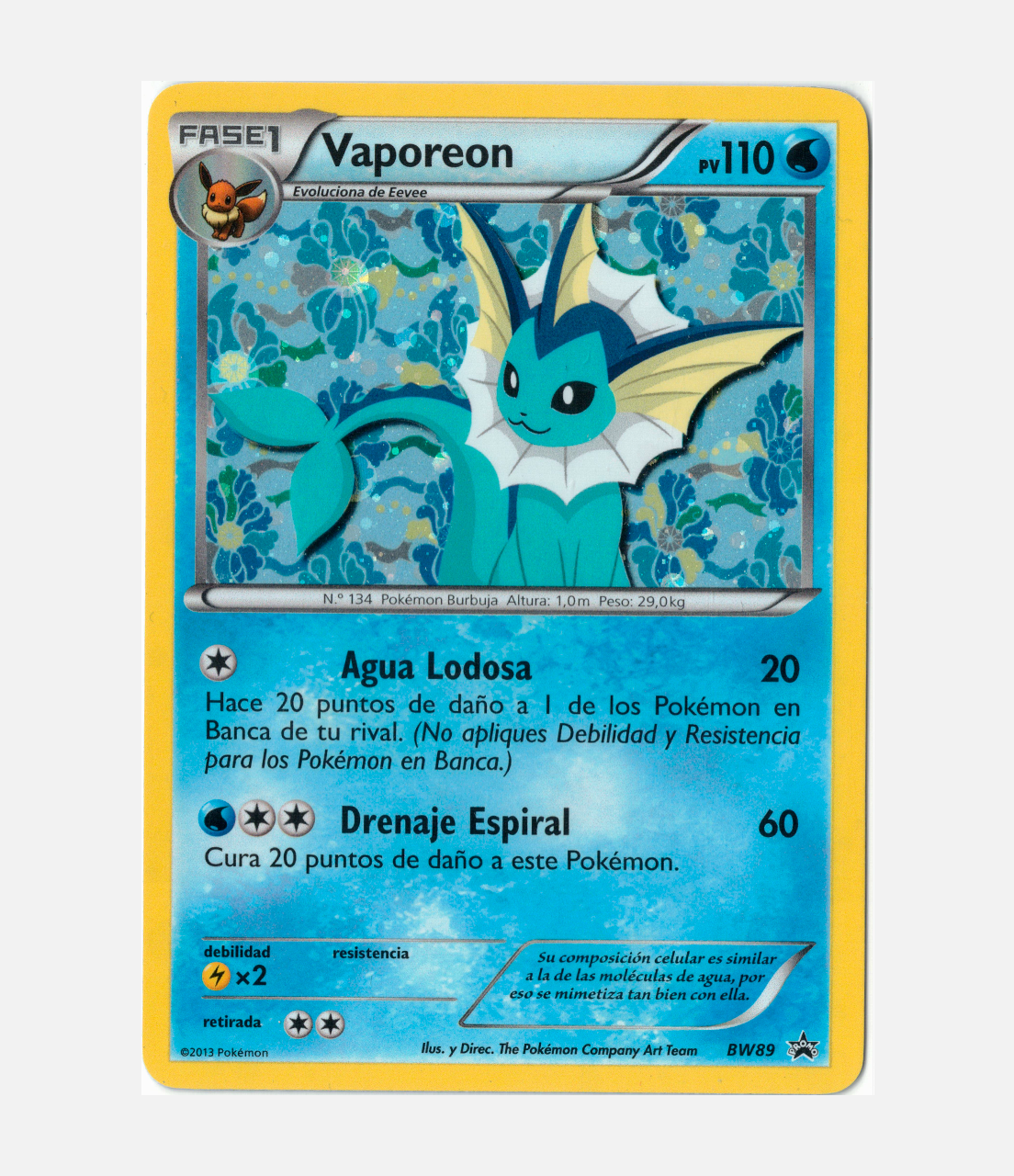 Vaporeon (BW 089) C-ESP-2