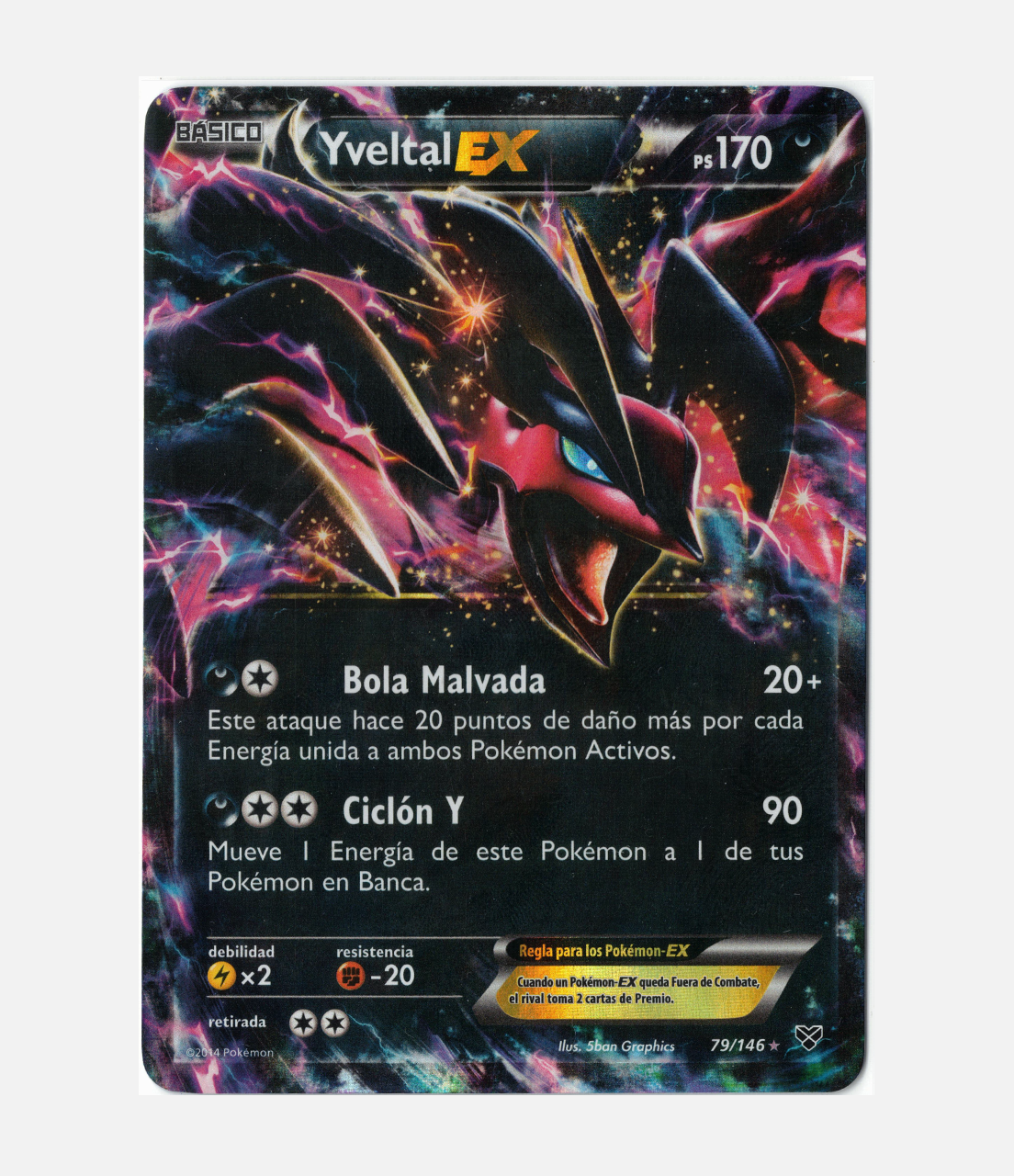 Yveltal EX (XY 079) C-ESP-1